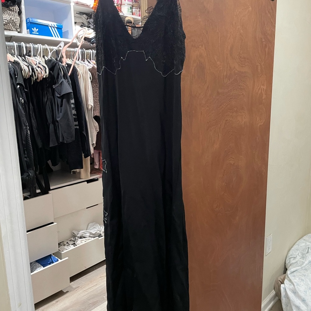 Zara Lace Black Dress